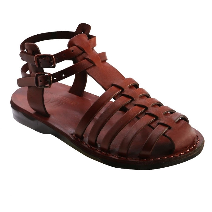 Elsa Handmade Leather Sandals, Clothing | Judaica WebStore
