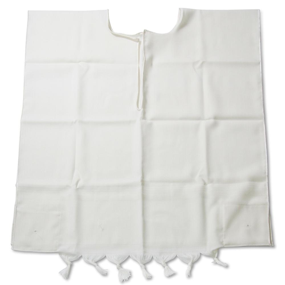 The tallit with tzitzit on the corners comes from the traditional Jewish  garment, worn kind of like a tunic, in ancient times. Today, many keep  tzitzit but attach them to a kind